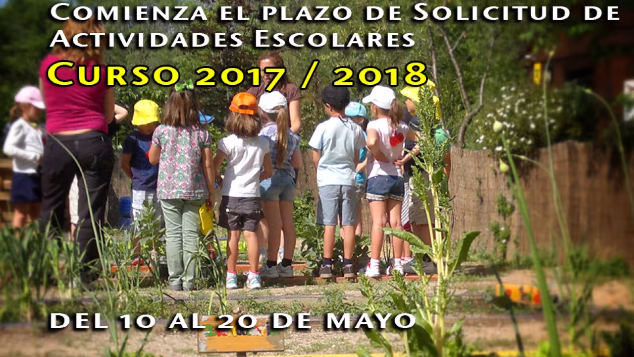 Se inicia el periodo de solicitud de actividades