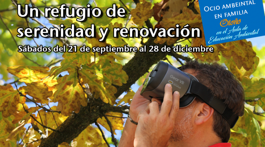 Otoño en familia en el Aula de Educación Ambiental