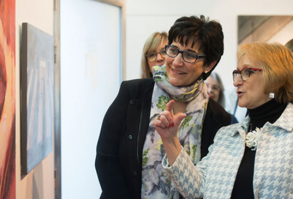 Inauguración exposición mujeres pintoras y escultoras 2016